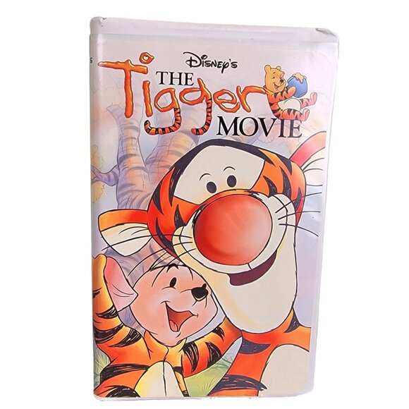 Disney Tigger Movie Vintage Y2K VHS Tape Plastic Clamshell Case Winnie the Pooh - Picture 1 of 13